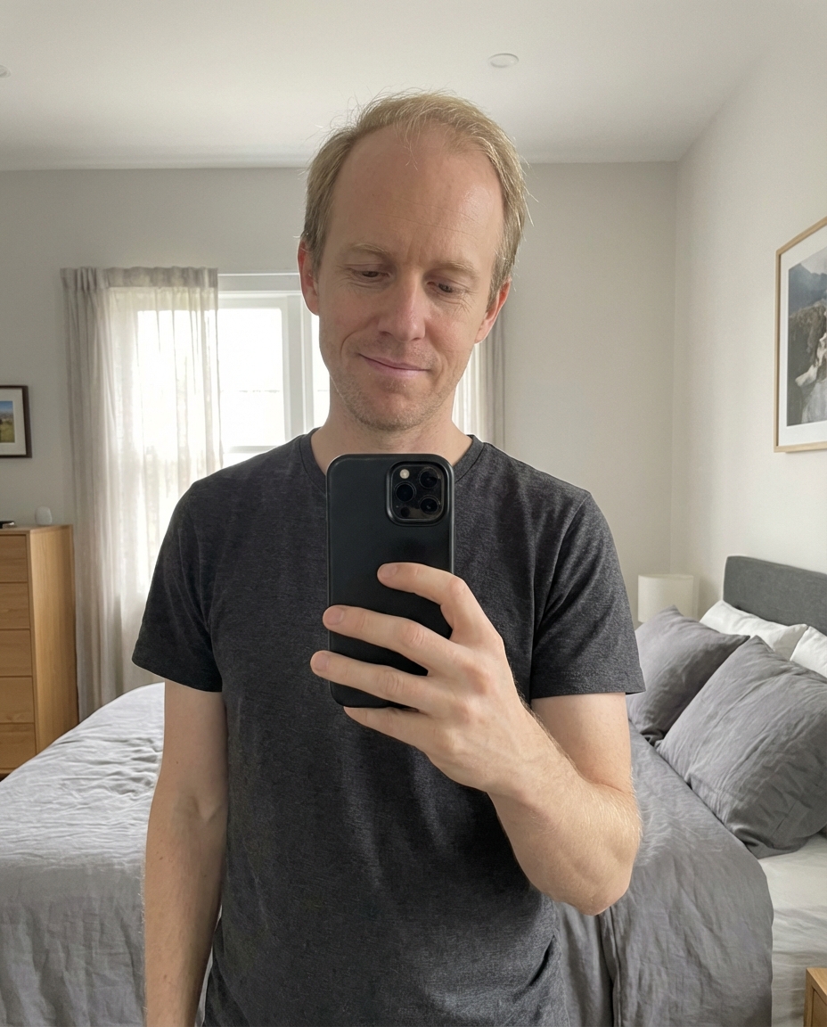 Voor — Jeroen, 36 — 20 weken